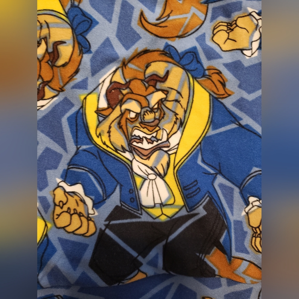 Lularoe Disney Beauty and The Beast OS Leggings